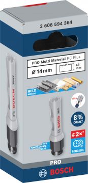 Біметалева коронка Bosch PRO Multi Material PC Plus 14 мм