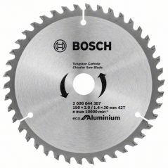 Пильный диск Bosch Eco for Aluminium 150х20/16, Z42
