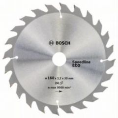 Пильный диск Bosch Speedline Wood ECO 160 x 20/16, Z24