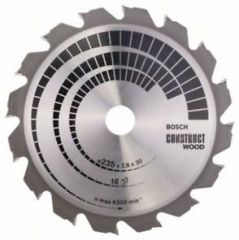 Пильный диск Bosch Construct Wood 235х30, Z16