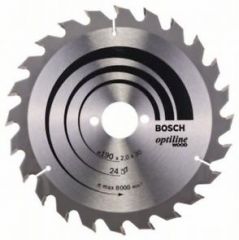 Пильный диск Bosch Optiline Wood 190 x 30 x 2,0 мм, Z24