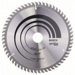 Пильный диск Bosch Optiline Wood 210 x 30, Z60