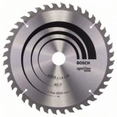 Пильный диск Bosch Optiline Wood 254 x 30, Z40