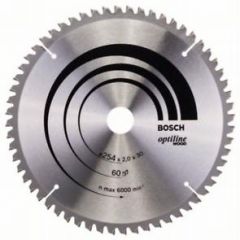 Пильный диск Bosch Optiline Wood 254 x 30 x 2,0 мм, Z60
