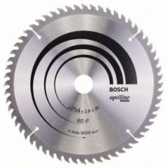 Пильный диск Bosch Optiline Wood 254 x 30, Z60