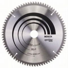 Пильный диск Bosch Optiline Wood 254 x 30, Z80
