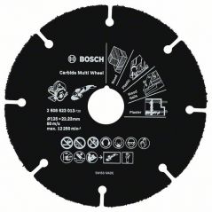 Мультифункциональный твердосплавный отрезной диск Bosch Carbide Multi Wheel 125 мм
