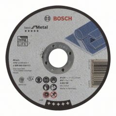 Отрезной круг Bosch Best for Metal 125x1.5 мм