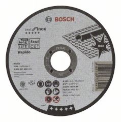 Отрезной круг Bosch Best for Inox 125x1 мм