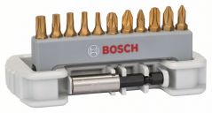 Набор бит Bosch Max Grip, 11+1 шт