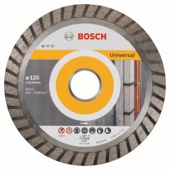 Алмазный отрезной круг универсальный Bosch Standard for Universal Turbo 125x22.23x2x10 мм