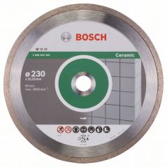 Алмазный отрезной круг по керамике Bosch Standard for Ceramic 230x22.23x1.6x7 мм, 10 шт