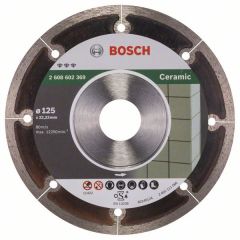 Алмазный отрезной круг по керамике Bosch Best for Ceramic Extraclean 125x22.23x1.2x5 мм