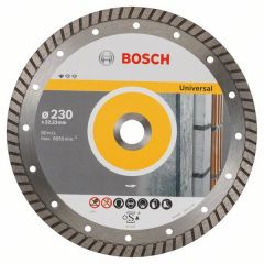 Алмазный отрезной круг универсальный Bosch Standard for Universal Turbo 230x22.23x2.5x10 мм, 10 шт