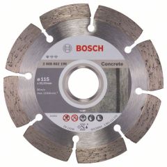 Алмазный отрезной круг по бетону Bosch Standard for Concrete 115x22.23x1.6x10 мм