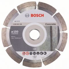 Алмазный отрезной круг по бетону Bosch Standard for Concrete 150x22.23x2x10 мм