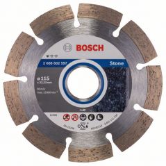 Алмазный отрезной круг по камню Bosch Standard for Stone 115x22.23x1.6x10 мм