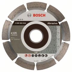 Алмазный отрезной круг по абразивным материалам Bosch Standard for Abrasive 125x22.23x1.6x10 мм