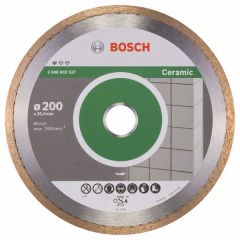 Алмазный отрезной круг по керамике Bosch Standard for Ceramic 200x25.4x1.6x7 мм
