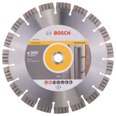 Алмазный отрезной круг универсальный Bosch Best for Universal and Metal 300x22.23x2.8x15 мм