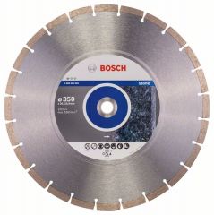 Алмазный отрезной круг по камню Bosch Standard for Stone 350x20/25.4x3.1x10 мм