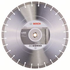 Алмазный отрезной круг по бетону Bosch Expert for Concrete 400x20/25.4x3.2x12 мм