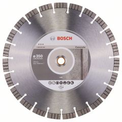 Алмазный отрезной круг по бетону Bosch Best for Concrete 350x20/25.4x3.2x15 мм
