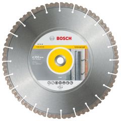 Алмазный отрезной круг универсальный Bosch Best for Universal and Metal 350x20/25.4x3.3x15 мм