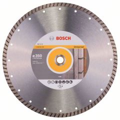 Алмазный отрезной круг универсальный Bosch Standard for Universal Turbo 350x20/25.4x3x10 мм