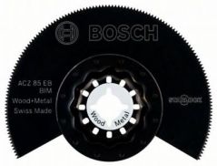 Сегментированное пильное полотно по дереву и металлу Bosch Starlock BIM ACZ 85 EB Wood and Metal