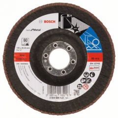 Лепестковый шлифовальный круг угловой Bosch Best for Metal K 60, 125 мм