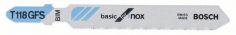 Пилочка для лобзика Bosch Basic for Inox T 118 GFS, 3 шт