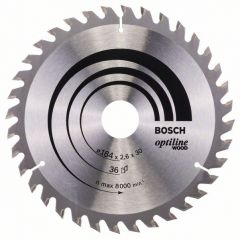 Пильный диск Bosch Optiline Wood 184 x 30, Z36
