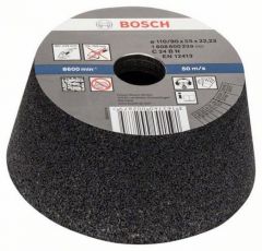 Абразивная шлифовальная чашка по камню Bosch Ø 110x55x22,23 мм, P 24