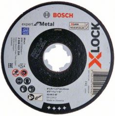 Отрезной круг Bosch X-LOCK Expert for Metal 125x1.6 мм