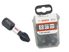 Ударная бита Bosch Impact Control PZ2x25 мм TicTac, 25 шт