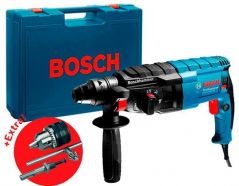 Перфоратор Bosch GBH 240 + сверлильный патрон с адаптером