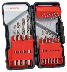 Набор сверл по металлу Bosch HSS-G Tough Box, 18 шт
