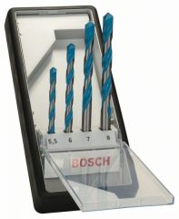Набор универсальных сверл Bosch Robust Line CYL-9 Multi Construction, 4 пр