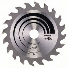 Пильный диск Bosch Optiline Wood 140 x 20/12.75, Z20
