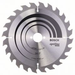 Пильный диск Bosch Optiline Wood 230 x 30, Z24