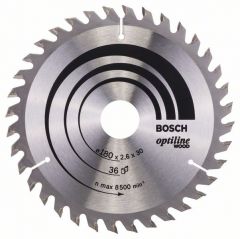 Пильный диск Bosch Optiline Wood 180 x 30/20, Z36