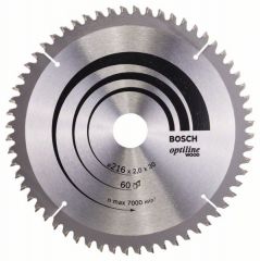 Пильный диск Bosch Optiline Wood 216 x 30, Z60