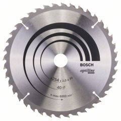 Пильный диск Bosch Optiline Wood 254 x 30 x 2 мм, Z40
