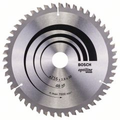 Пильный диск Bosch Optiline Wood 216 x 30 x 2.8 мм, Z48