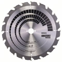 Пильный диск Bosch Construct Wood 315х30, Z20