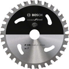 Пильный диск Bosch Standard for Steel 136х20, Z30