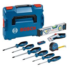 Смешанный набор ручного инструмента Bosch, 19 шт