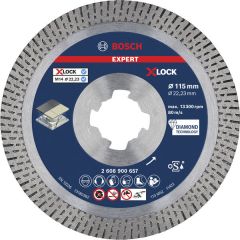 Алмазный отрезной круг по керамике Bosch EXPERT HardCeramic X-LOCK 115x22,23х1,4x10 мм