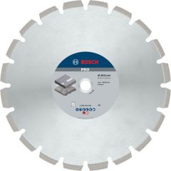Алмазный отрезной круг по асфальту Bosch PRO Asphalt 400x20/25.4x3.2x12 мм